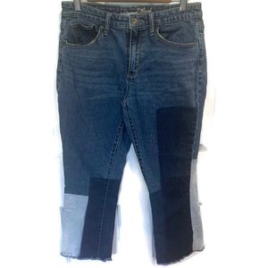Universal Thread Colorblock jeans size 8/29R